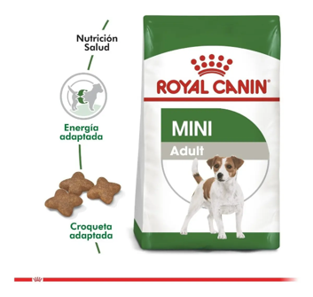 Alimento Royal Canin Size Health Nutrition Mini adulto para perro adulto de raza pequeña sabor mix de 7.5 kg